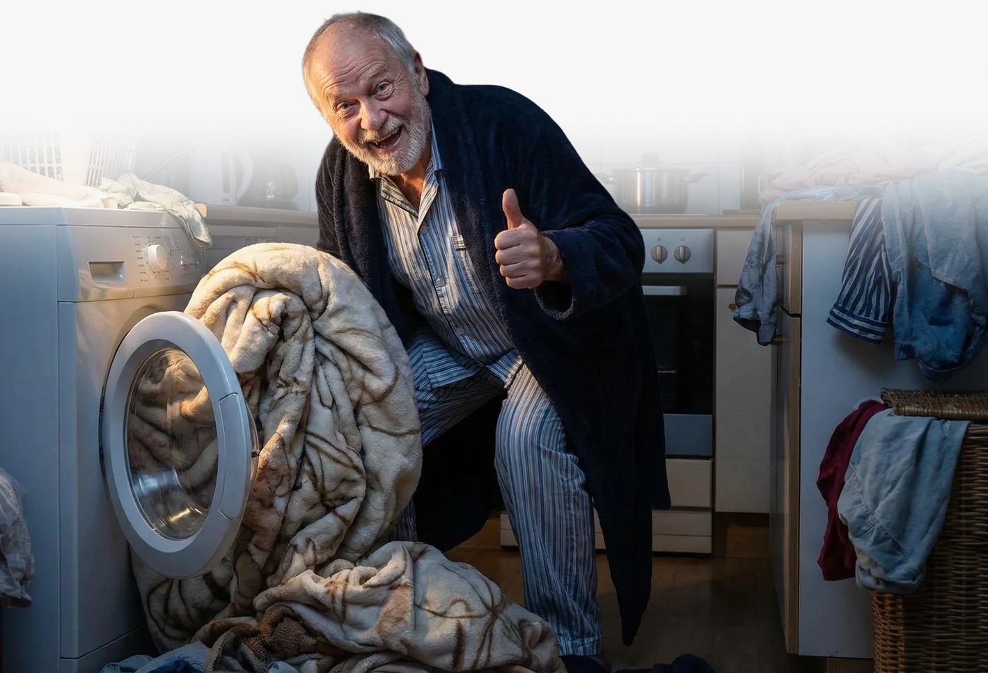 Deja de poner la lavadora por la noche